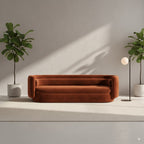 The Petal Sofa - Cinnamon Brown