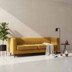 The Avenue Sofa - Mustard Gold