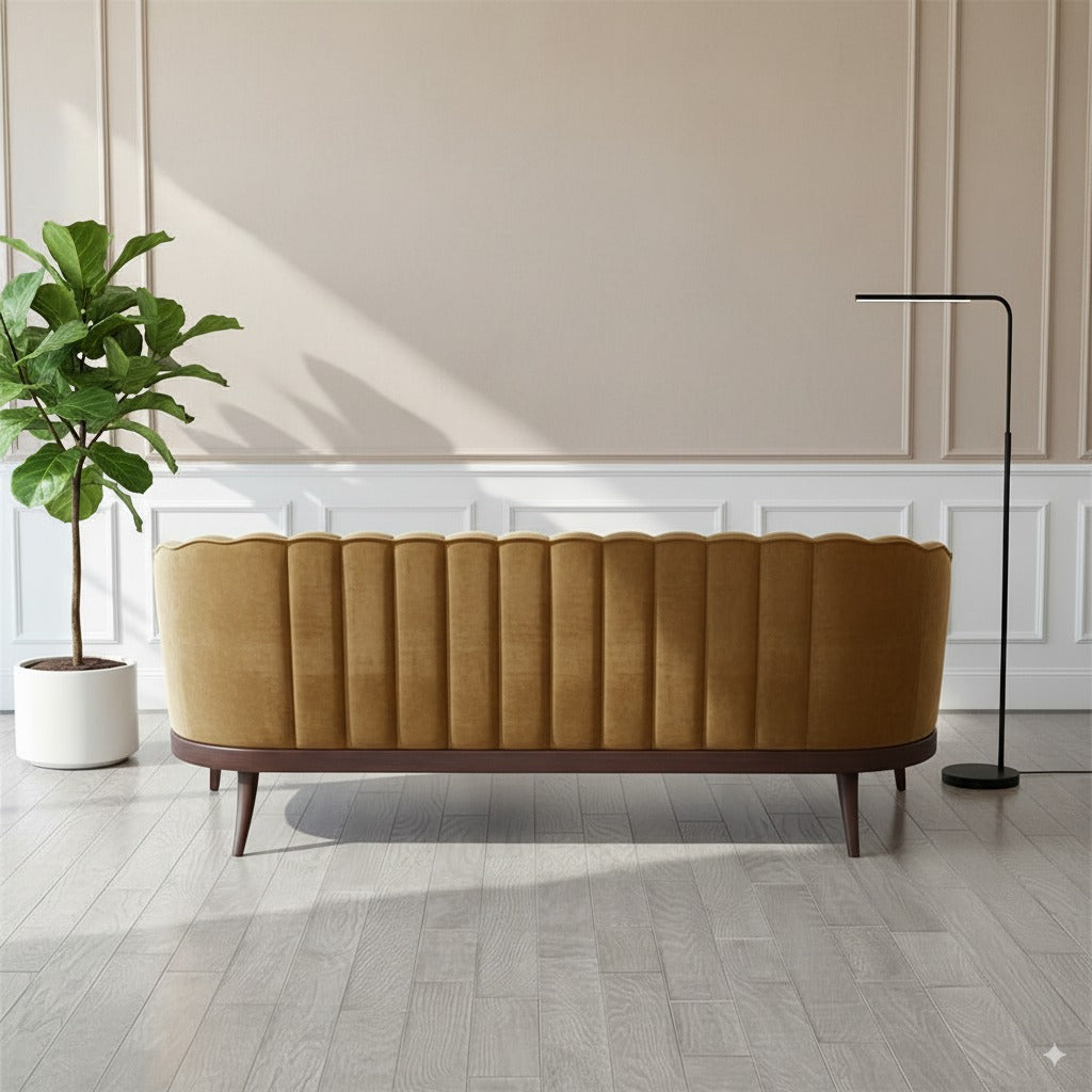 The Royale Sofa - Antique Gold