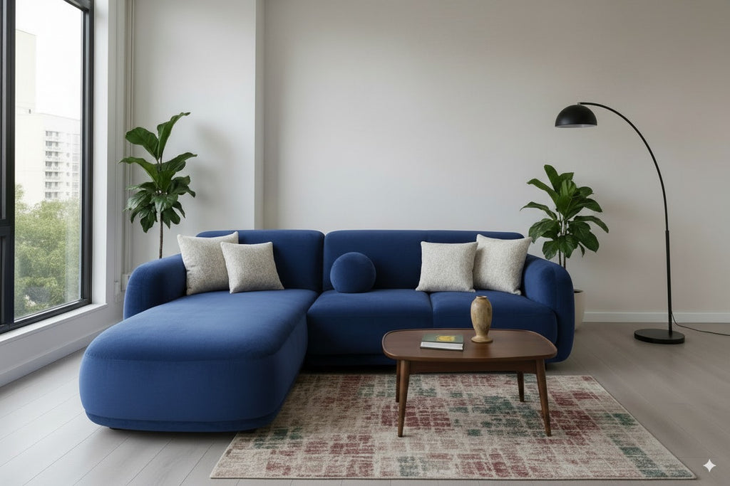 The Horizon Sofa - Midnight Blue