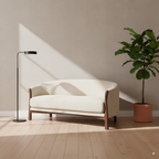 The Elara Sofa - Porcelain White