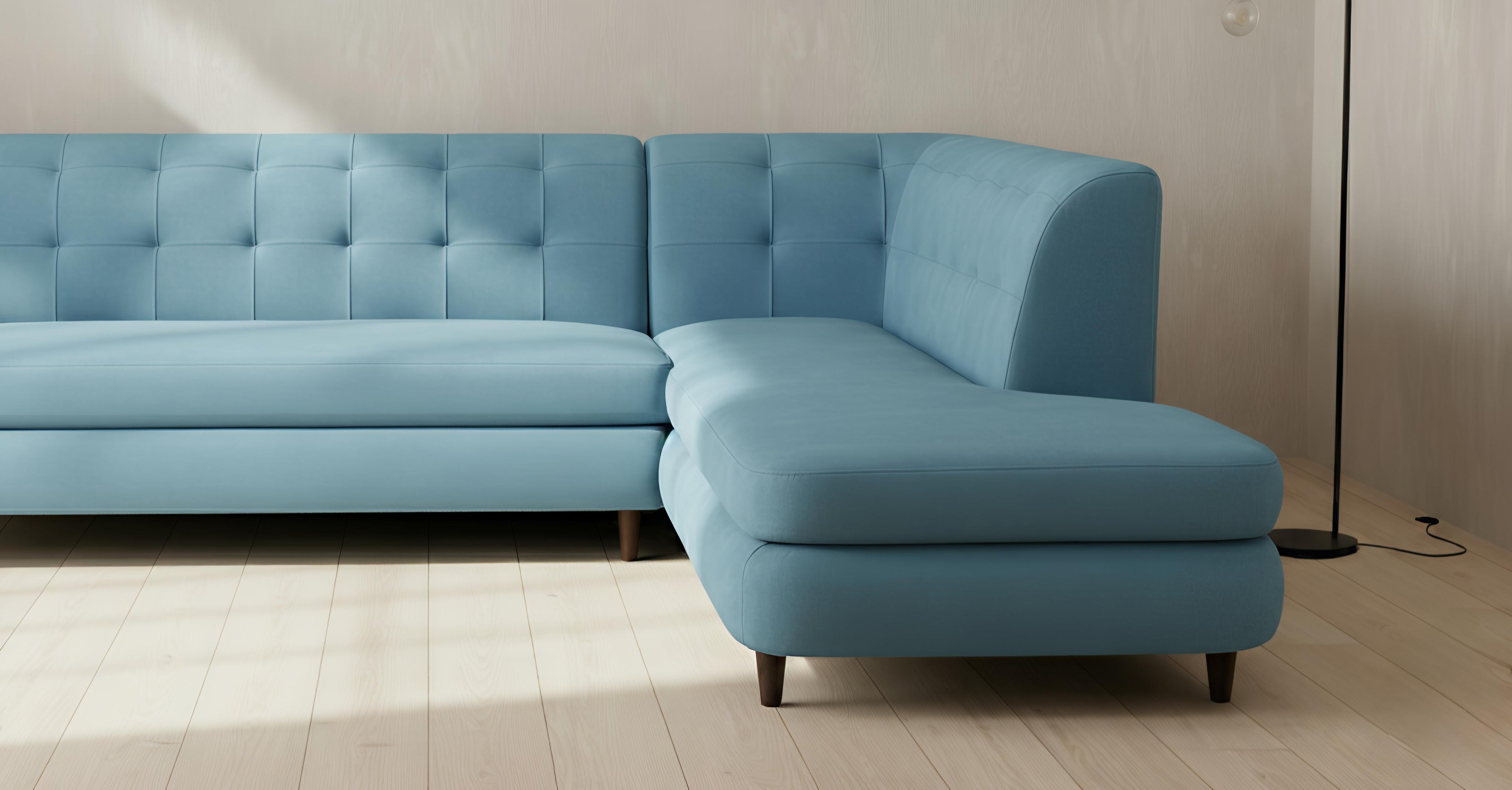 The Butterfly Sofa - Frost Blue