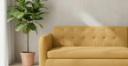 The Butterfly Sofa - Mustard Yellow